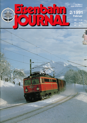   Eisenbahn Journal Heft 2/1991 (Februar 1991). 