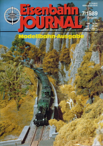   Eisenbahn Journal Modellbahn-Ausgabe Heft 7/1989 (August 1989). 
