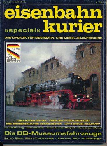 Div.  Eisenbahn-Kurier "EK-special": Die DB-Museumsfahrzeuge. 