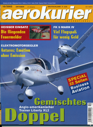   Aerokurier international. hier: Heft 10/2003. 