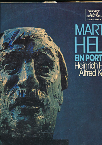 HELD, Martin  Ein Portrait. Heinrich Heine / Alfred Kerr. Doppel-LP  [Vinyl-LP 6.48098 DT]. 