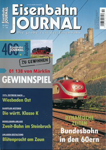   Eisenbahn-Journal Heft 10/2014: Bundesbahn in den 60ern. Dynamische Zeiten. 