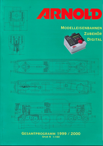   ARNOLD Modelleisenbahnen Gesamtprogramm 1999/2000. 