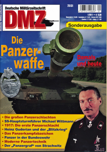  Deutsche Militärzeitschrift DMZ Sonderausgabe: Die Panzerwaffe. Damals und heute. 
