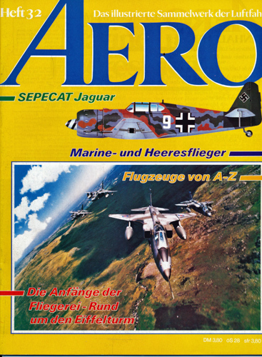   AERO. Das illustrierte Sammelwerk der Luftfahrt. hier: Heft 32. 
