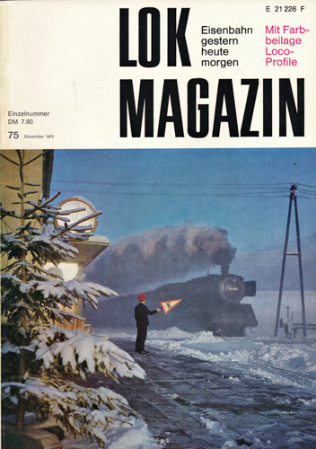   Lok Magazin Heft 75 (Dezember 1975). 