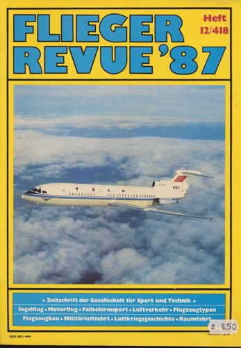   Flieger Revue '87. hier: Heft 12/418. 