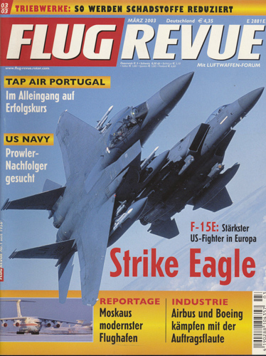   Flug Revue. Flugwelt International. hier: Heft 03/03. 