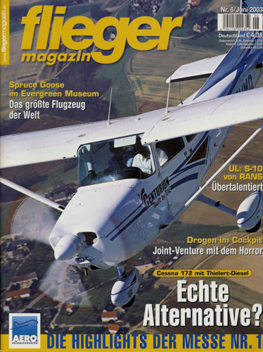   Flieger Magazin. hier: Heft Nr. 6/2003. 