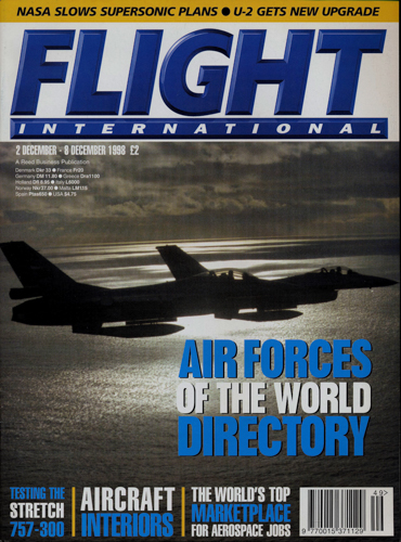   Flight International. A Reed Business Publication. here: 2. December - 8. December 1998. 
