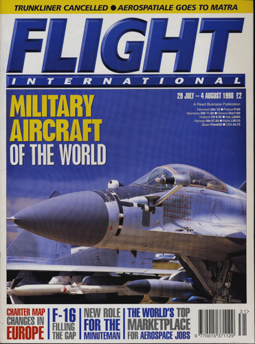   Flight International. A Reed Business Publication.here: 29. July - 4. August 1998. 