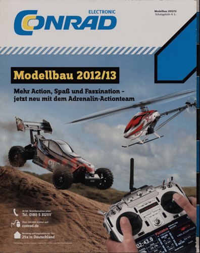   Conrad Modellbau 2012/13. Gesamtkatalog. 