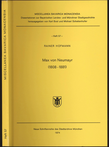 HOFMANN, Rainer  Max von Neumayr (1808-1881). 