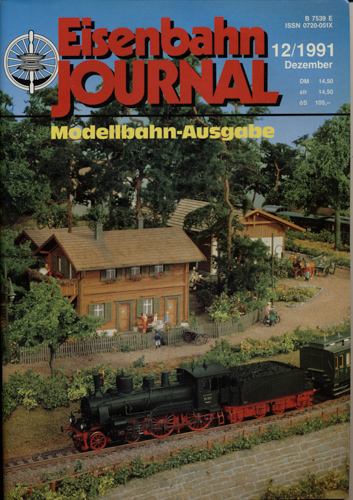   Eisenbahn Journal Heft 12/1991 (Dezember 1991): Modellbahn-Ausgabe. 