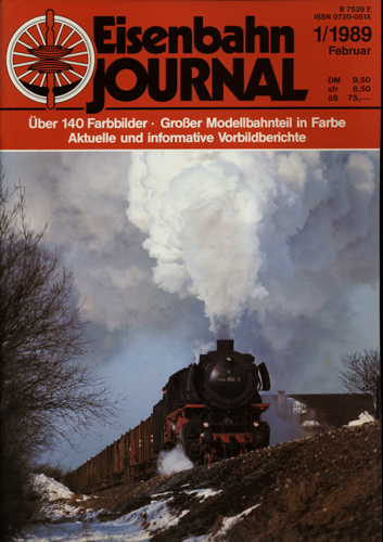   Eisenbahn Journal Heft 1/1989 (Februar 1989). 