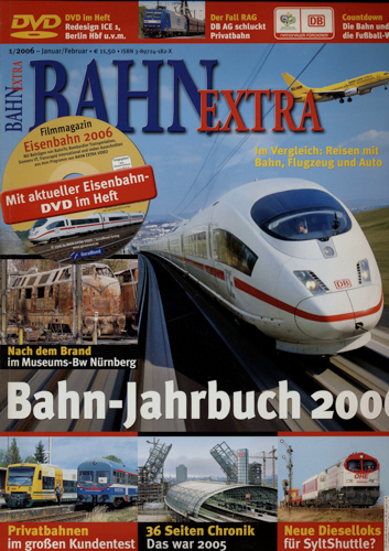   Bahn-Extra Heft 1/2006: Bahn-Jahrbuch 2006 (mit DVD!). 