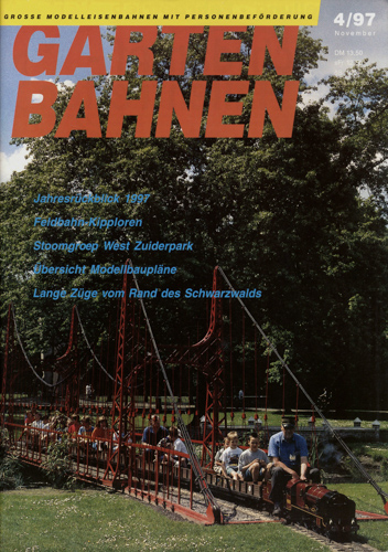  Gartenbahnen Heft 4/97. 