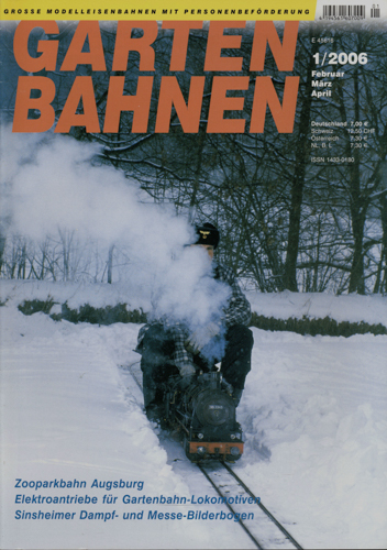   Gartenbahnen Heft 1/2006. 