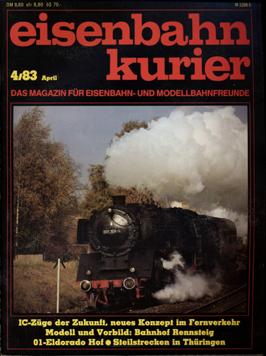   Eisenbahn-Kurier Heft Nr. 4/83 (April 1983). 