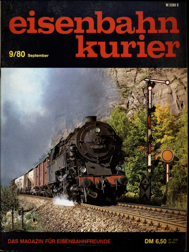   Eisenbahn-Kurier Heft Nr. 9/80 (September 1980). 