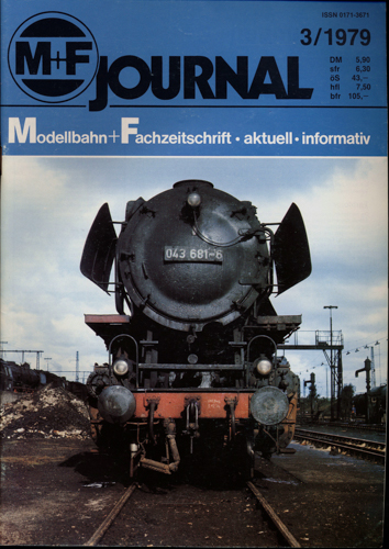   M+F Journal. Modellbahn-Fachzeitschrift Heft 3/1979. 
