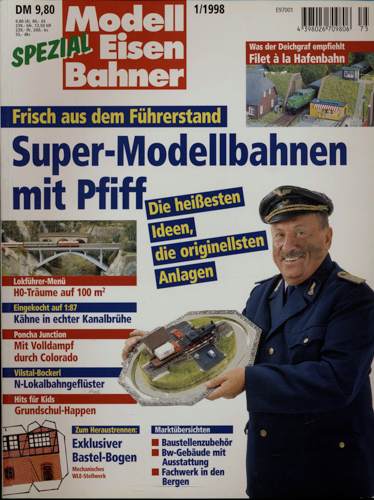   Modelleisenbahner Spezial Heft 1/1998 : Super-Modellbahnen mit Pfiff. 