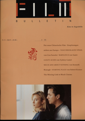   Film Bulletin. Kino in Augenhöhe Heft 3/93 (1993). 