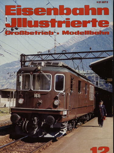   Eisenbahn Illustrierte Großbetrieb   Modellbahn Heft 12/1984 (Dezember 1984). . .  