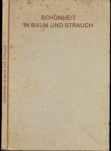 FOERSTER, Karl (Geleitw.)  Schönheit in Baum und Strauch. Ein Gehölzbilderbuch. 