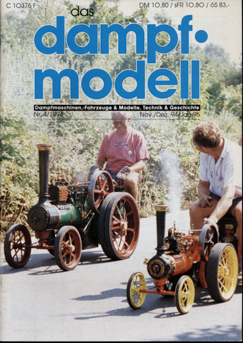   Das Dampfmodell (Fachzeitschrift) Heft 4/1994 (Nov./Dez. 1994 / Jan. 95). 