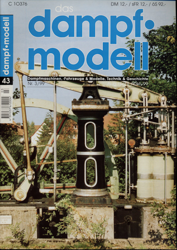   Das Dampfmodell (Fachzeitschrift) Heft 3/1999 (Aug./Sept./Okt. 99). 