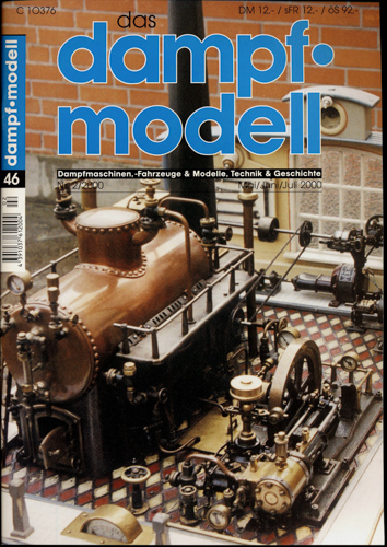   Das Dampfmodell (Fachzeitschrift) Heft 2/2000 (Mai/Juni/Juli 2000). 