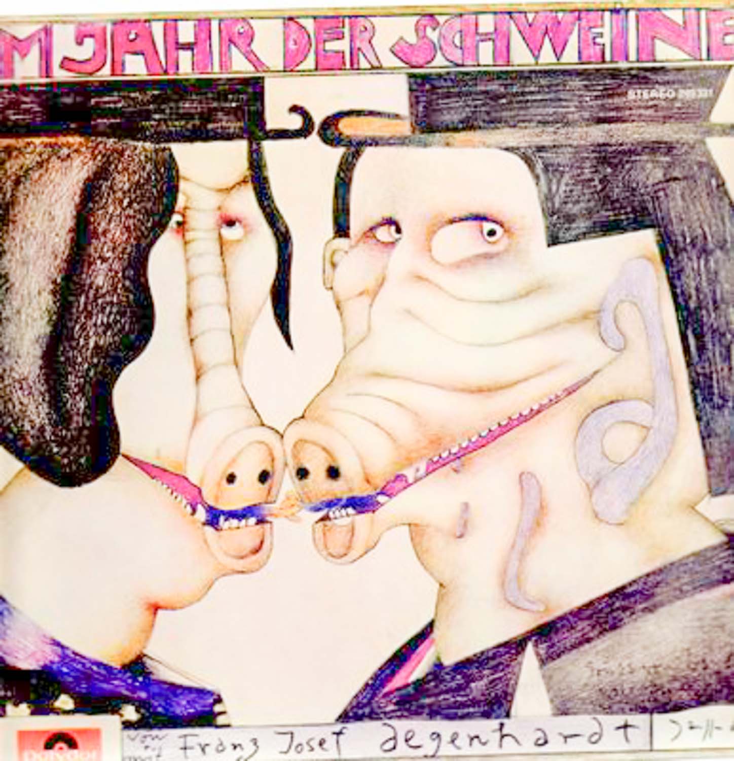 Franz Josef Degenhardt  Im Jahr der Schweine (249 331)  *LP 12'' (Vinyl)*. 