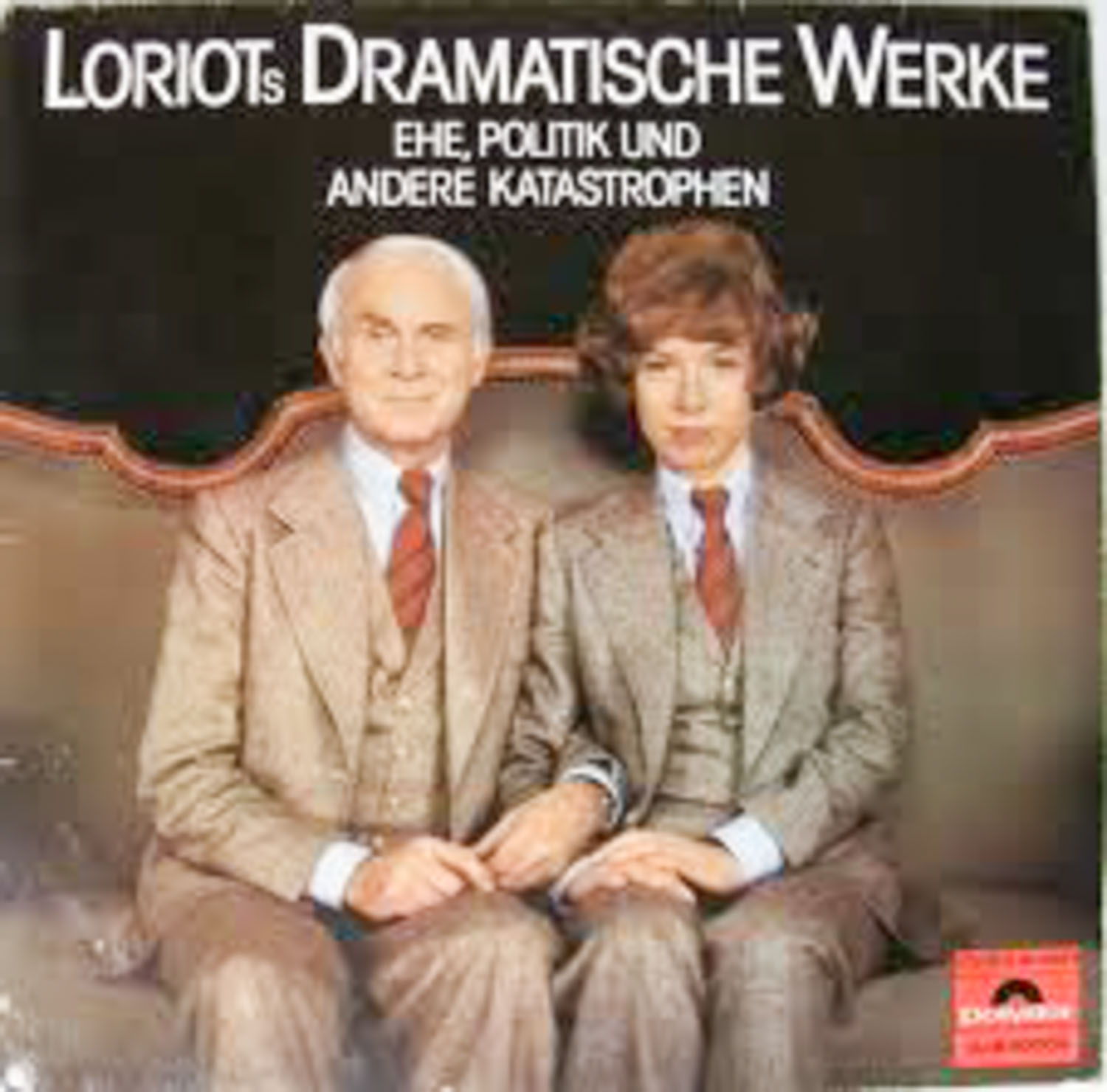 Loriot, Evelyn Hamann  Loriots Dramatische Werke. Ehe, Politik und andere Katastrophen  *LP 12'' (Vinyl)*. 