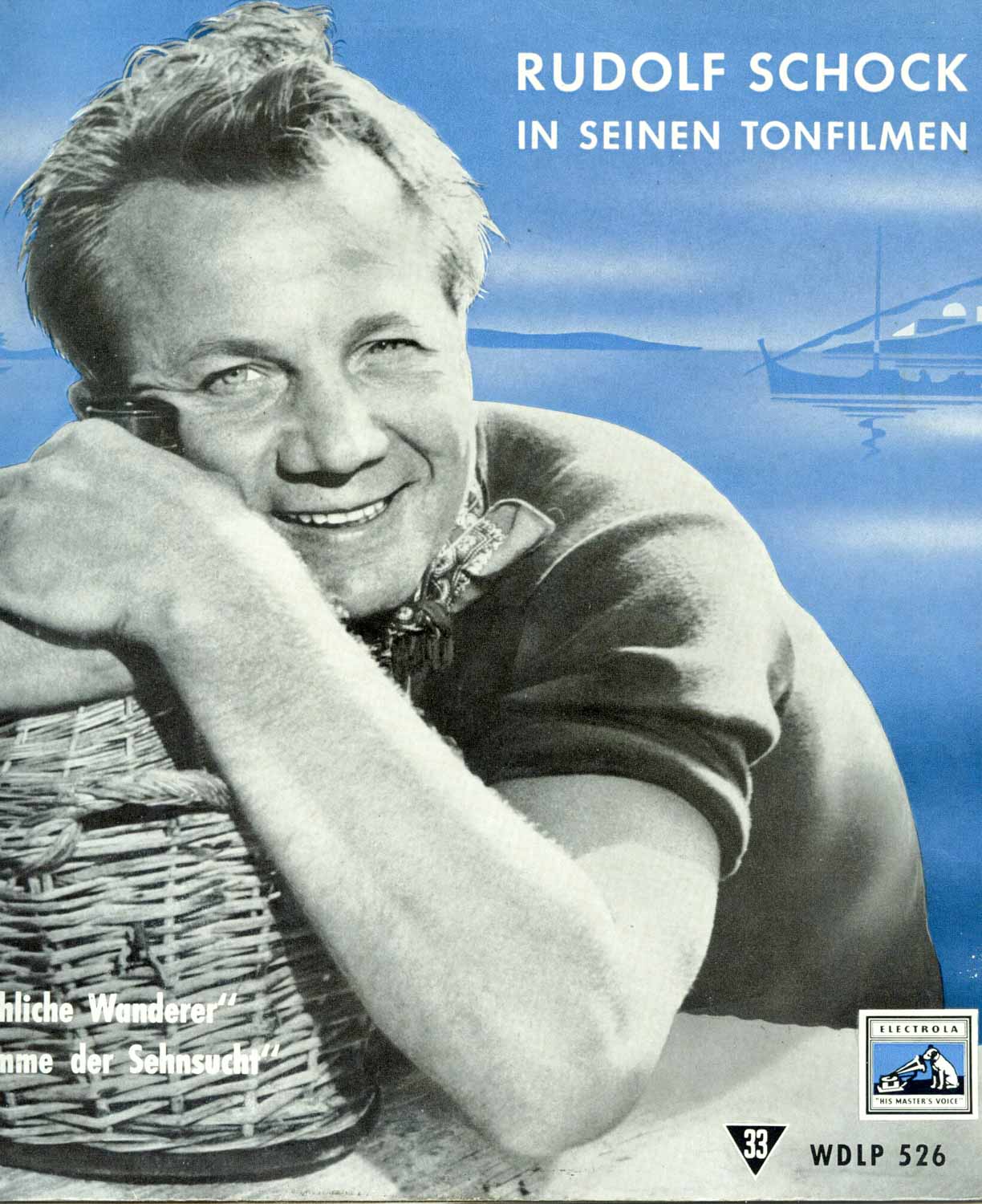 Rudolf Schock  Rudolf Schock in seinen Tonfilmen (WDLP 526)  *LP 10'' (Vinyl)*. 