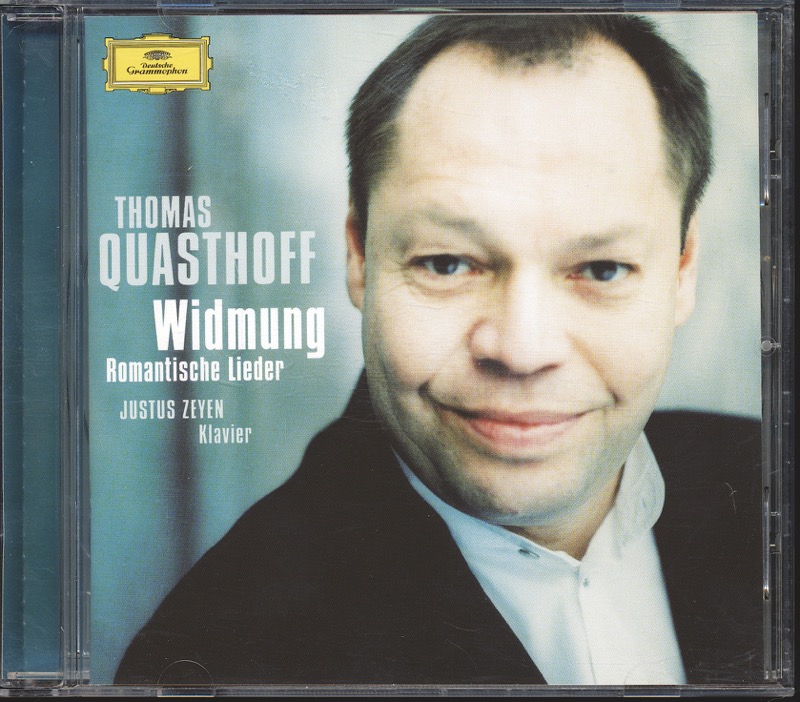 Thomas Quasthoff; Justus Zeyen (Piano)  Widmung. Romantische Lieder  *Audio-CD*. 