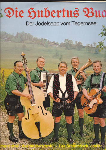 Die Hubertus Buam  Der Jodelsepp vom Tegernsee (SOLP-483)  *LP 12'' (Vinyl)*. 
