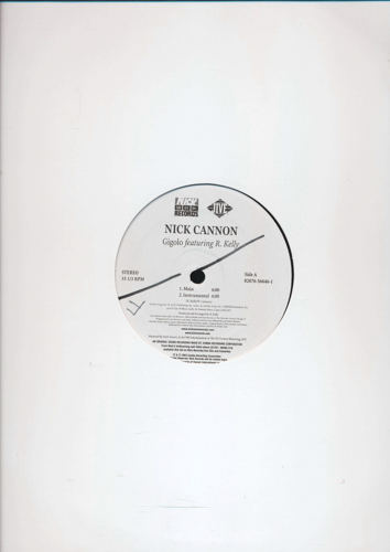 Nick Cannon feat. R. Kelly  Gigolo  *LP 12'' (Vinyl)*. 