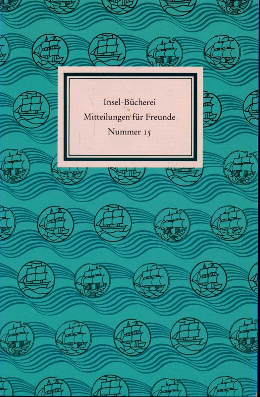 LENGEMANN, Jochen (Hrg.)  Insel-Bücherei. Mitteilungen für Freunde Nr. 15. 
