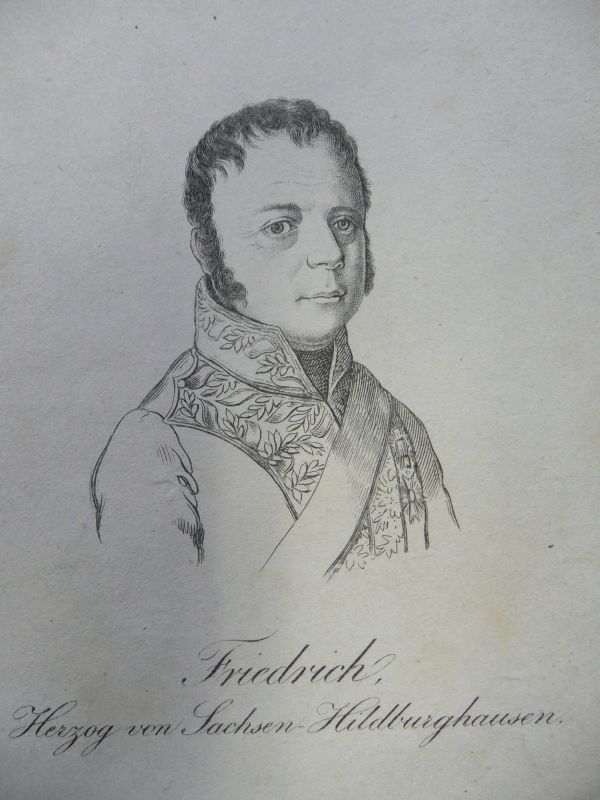 Friedrich, Herzog von Sachsen-Hildburghausen  1763-1834 (ab 1826 Herzog von Sachsen-Altenburg) 