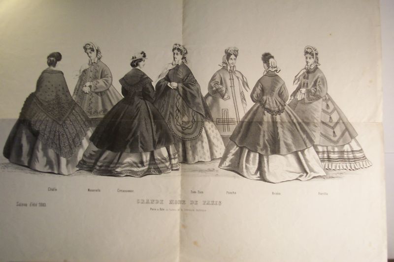 Mode  Grande Mode De Paris. Saison d'Ã©tÃ© 1863. Paris & BÃ¡le 
