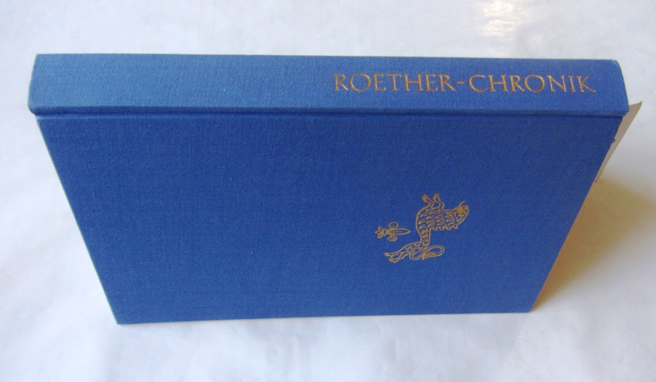 Roether Verlag:  Chronik der Buchdruckerei und des Verlages Eduard Roether in Darmstadt. 1. April 1835 bis 1. April 1960. 