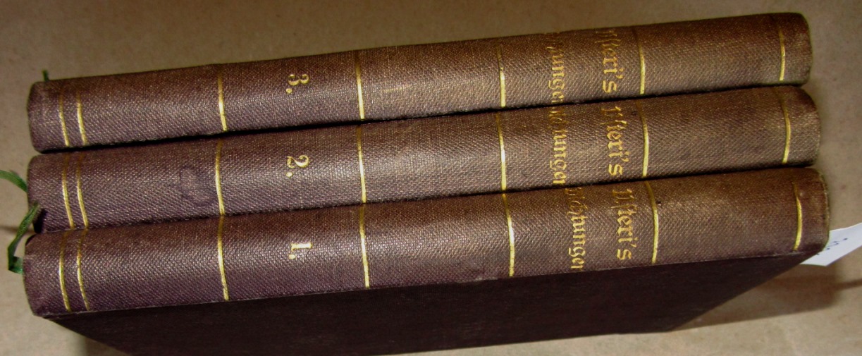 Usteri, Johann Martin:  Dichtungen. 1.-3. Theil (in 3 Bänden). Hrsg. von David Heß. 