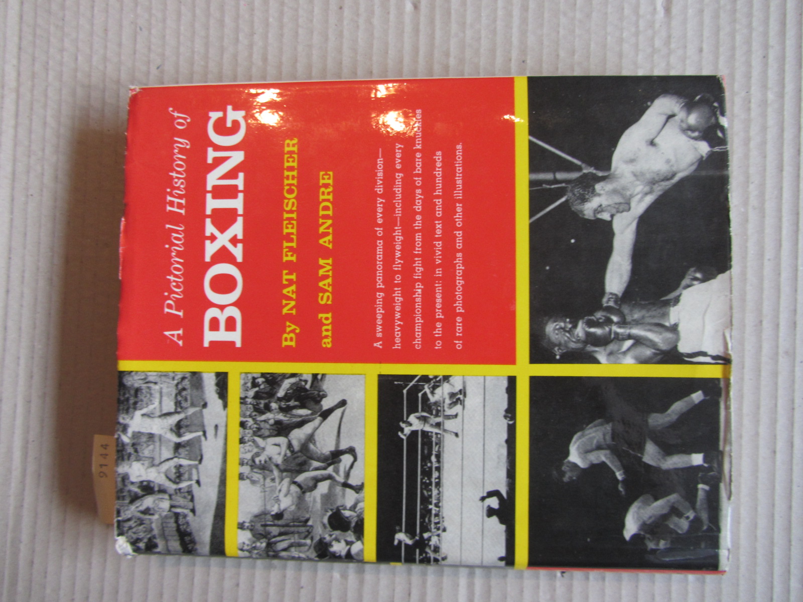 Fleischer, Nat and Sam Andre:  A Pictorial History of Boxing. 