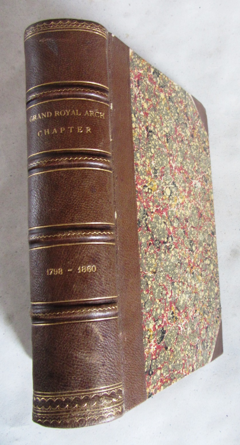   Proceedings of the Grand Royal Arch Chapter of Massachusetts, From its Organization, 1798-1860.  I. Volume ... II Parts. 