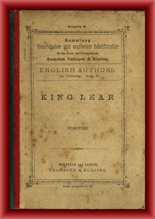 Shakspere, William  King Lear 