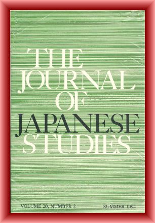 Hanley, Susan B. (ed.)  The Journal of Japanese Studies. Volume 20. Number 2. Summer 1994. 