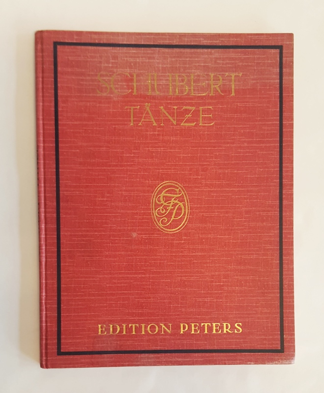 Schubert, Franz  Tänze für Pianoforte solo komponiert von Franz Schubert. Zusammengestellt von Alice Friedlaender. 