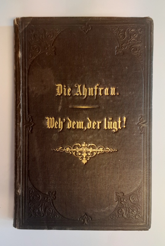 Grillparzer, Franz  Die Ahnfrau. Trauerspiel in fünf Aufzügen. 6. verbesserte Aufl. 