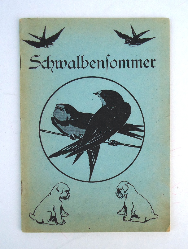 Menzel, Rudolf / Menzel, Rudolfine  Schwalbensommer. Bilder von Hans Lang. Auflage 7000 bis 26000. 